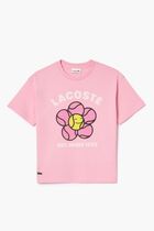 Vintage Flower Printed T Shirt