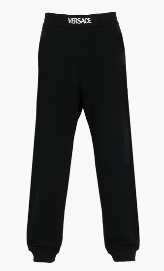 La Greca Embroidered Track Pants