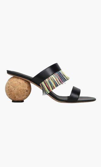 Spherical Cork Heels