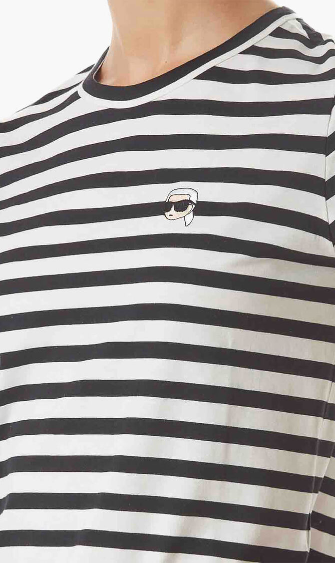 IKON STRIPE BOXY T SHIRT