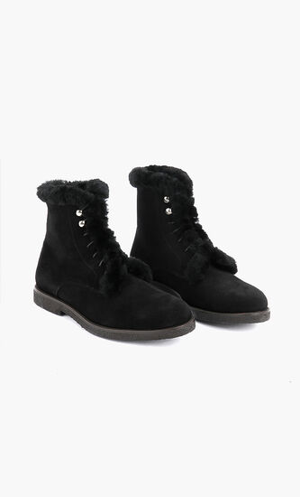 Velvet Nero Boots