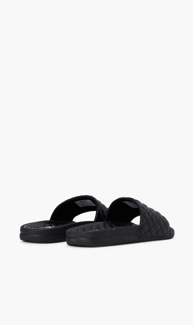 WOMENS LUSSO SLIDE BLACK WOMENS LUSSO SLIDE BLACK