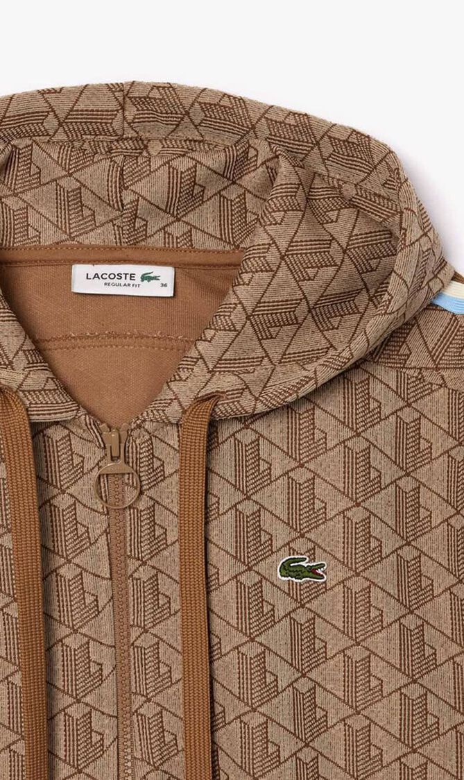 Jacquard Monogram Hoodie