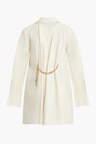 Embellished Poplin Tunic Shirt Embellished Poplin Tunic Shirt