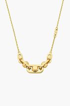ASTOR LINK PENDANT GOLD STERLING