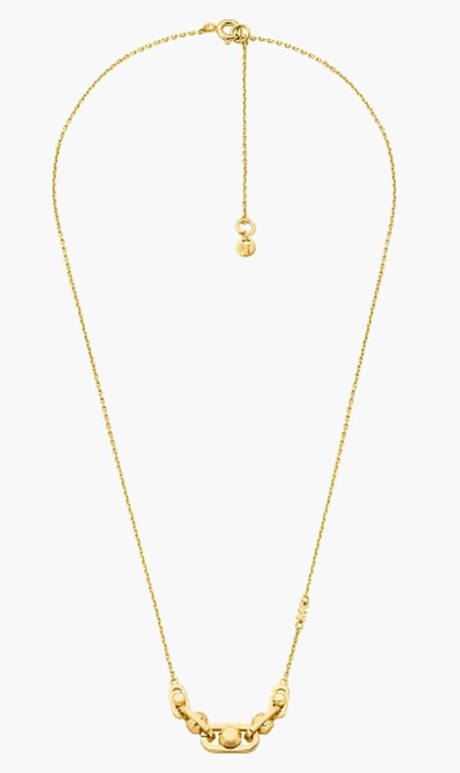 ASTOR LINK PENDANT GOLD STERLING