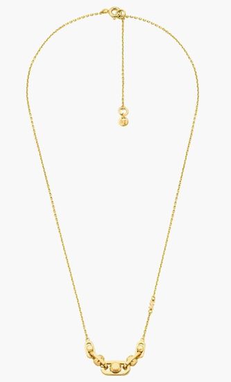 ASTOR LINK PENDANT GOLD STERLING