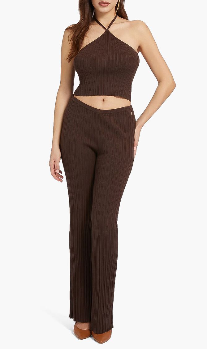 Carmella Rib Halter Top