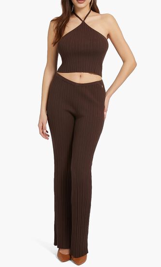 Carmella Rib Halter Top