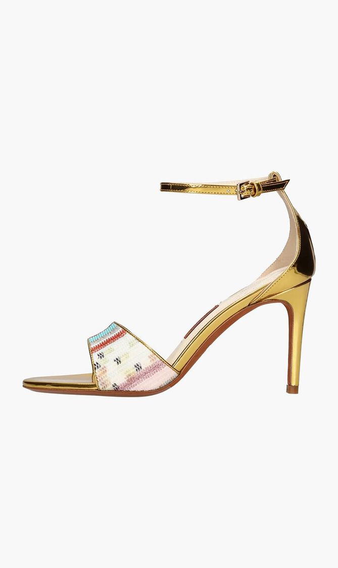 BELLE (HIGH HEEL SANDAL) RASCHEL STRIPES MARE CHIA 0