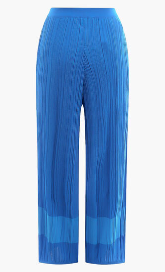Plissed Froth Knit Trousers