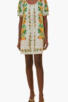 Salad Scarf Mini Dress