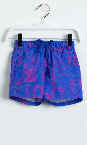 Printed Swim Trunks
