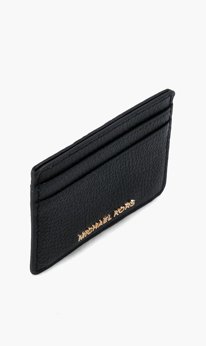 Pebbled Leather Card Case