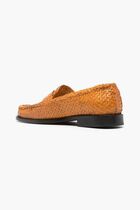 Interwoven Leather Loafers