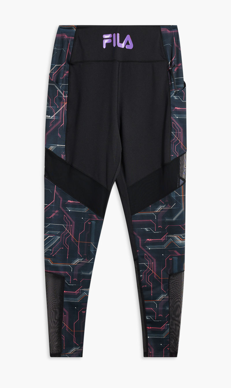 Buy FILA TONAL CIRCUIT AOP PANEL LEGGINGBLACK for AED 42.00 60.00 The Deal Outlet