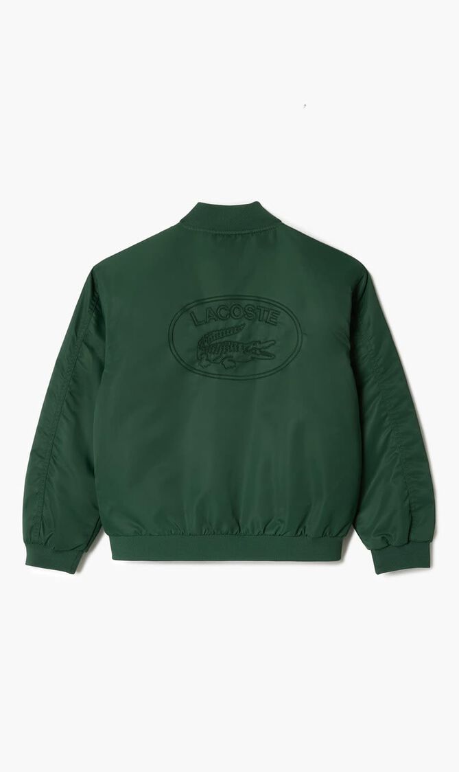 Kids' Lacoste Nylon Colour-block Teddy Jacket