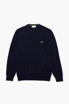 V Neck Organic Cotton Sweater