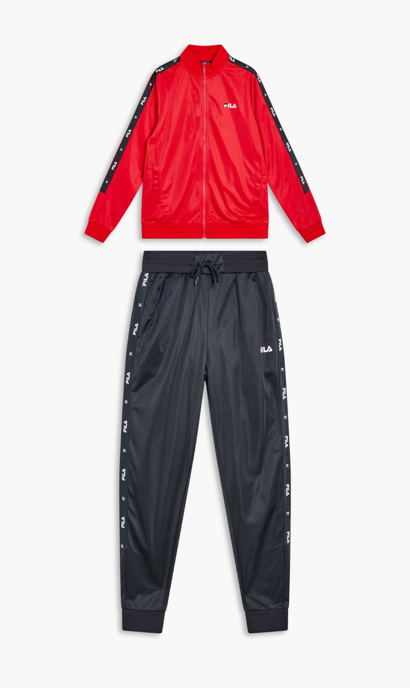 Fila tape tracksuit sales