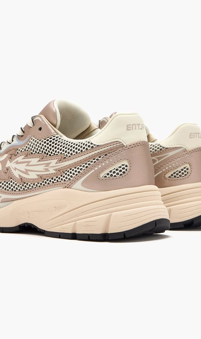 RUN ROCKET W - LOW SNEAKER REFLECTIVE/PRINT/MES BEIGE/MILK