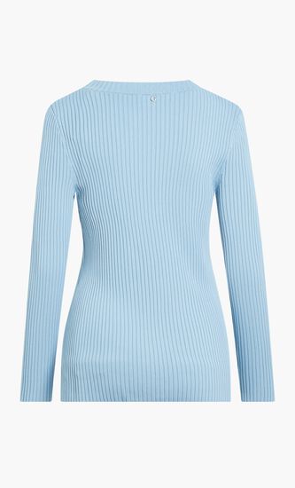 Irmine Round Neck Long Sleeve Sweater