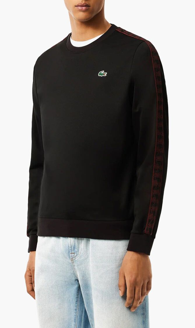 Jacquard Interlock Tennis Sweatshirt
