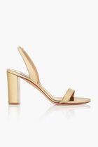 So Nude Block Sandal