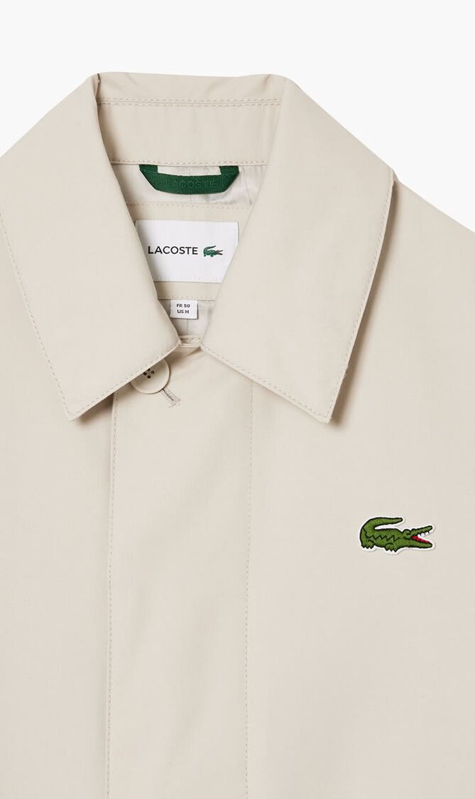 Lightweight Showerproof Cotton Twill Trench Coat