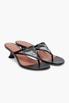 Cameron Crystal Thong Sandals
