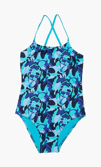 Gim Printed One-Piece Swimsuit