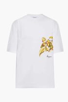PERSIMMON PRINT JERSEYSHORT SLEEVES TEE-SHRIT