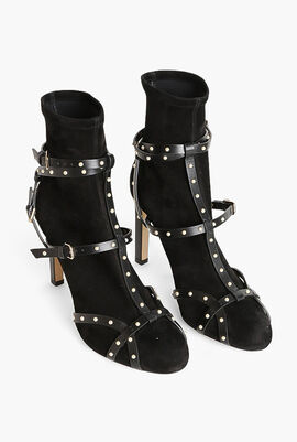 Pearl Strappy Boots