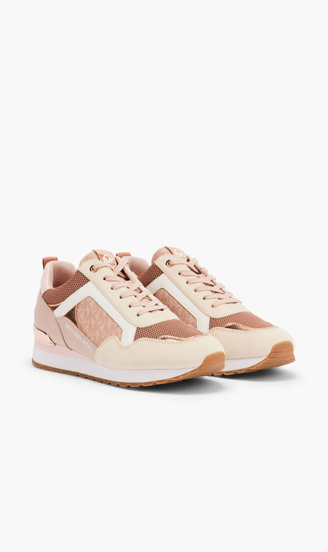 Wilma Suede Logo Trainers