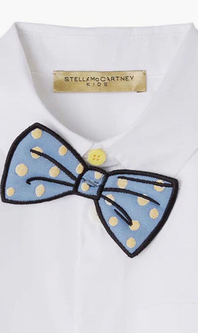 Detachable Bow Shirt