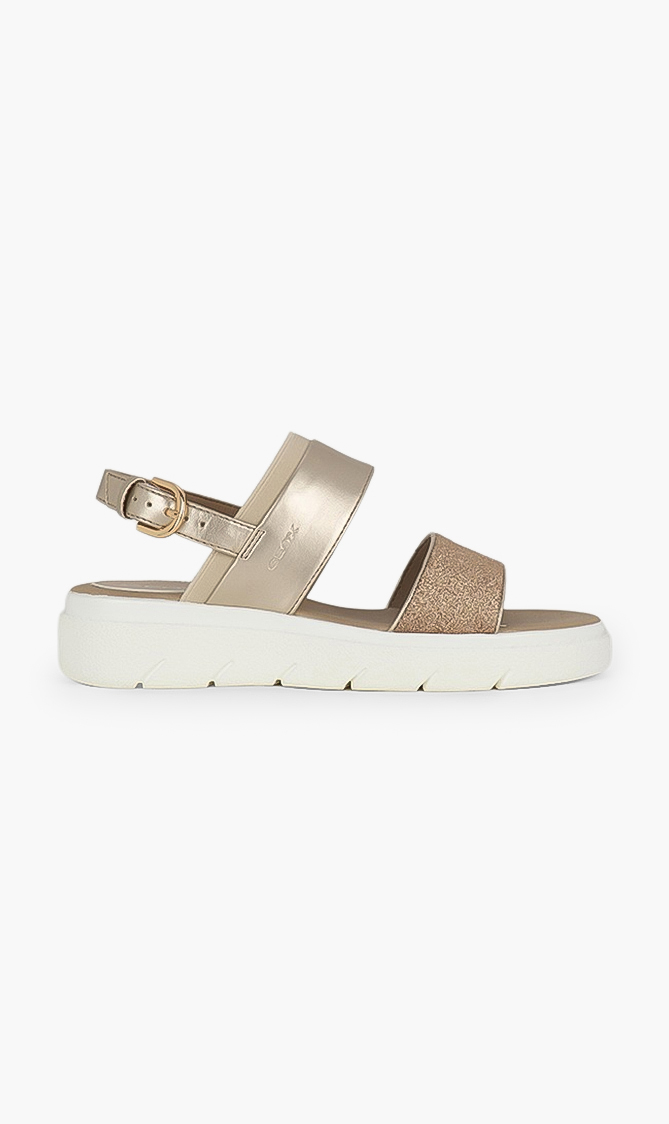 

Geox D Tamas Glittered Sandals