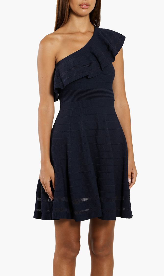 

Ted Baker Streena One Shoulder Knitted Dress