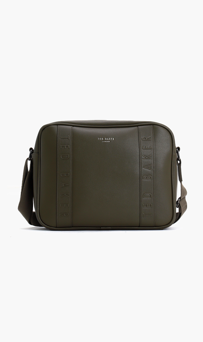 

Ted Baker Debossed Leather Crossbody Bag