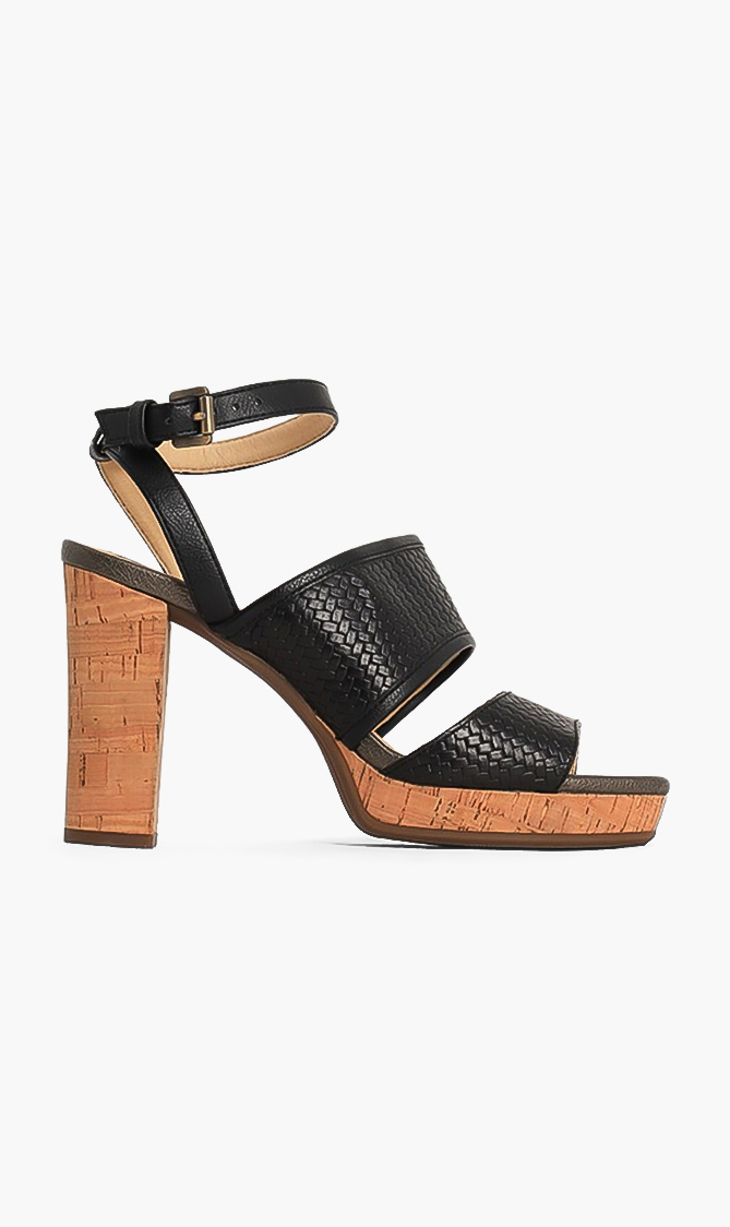 

Geox Mauvelle Woven Leather Sandals