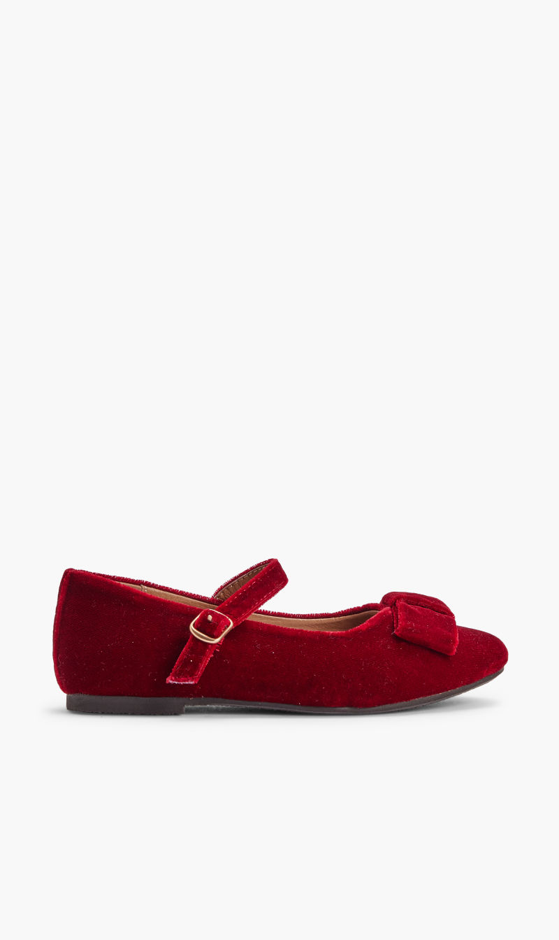 

Age Of Innocence Red Ellen Velvet for Girls | The Deal Outlet