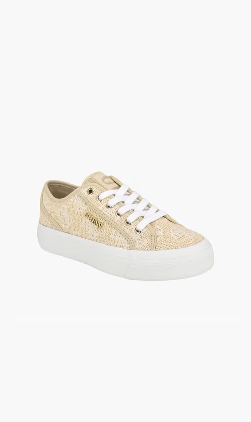 

Guess Brown Jelexa Low-top Sneakers for Women | The Deal Outlet