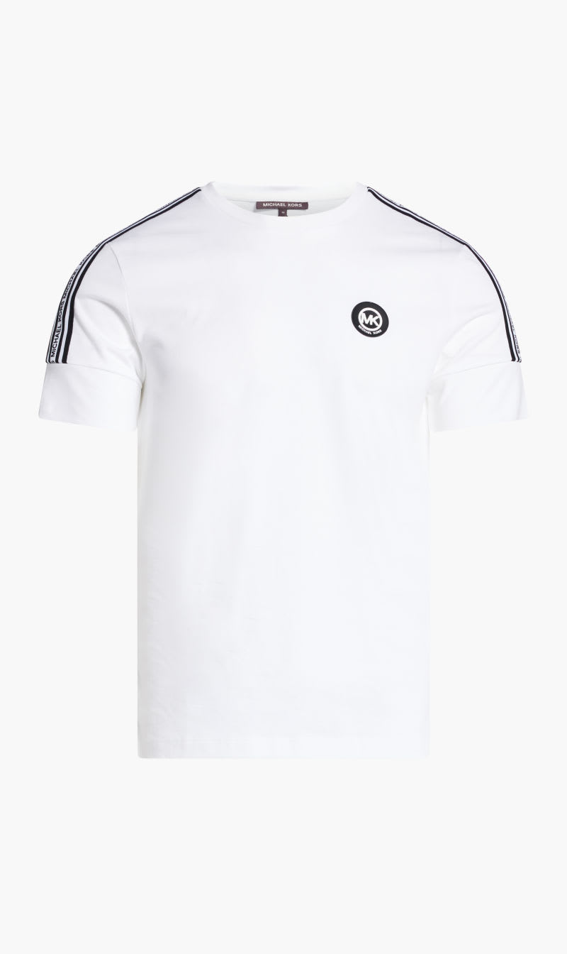 

Michael Kors White Evergreen Logo T-shirt for Men | The Deal Outlet