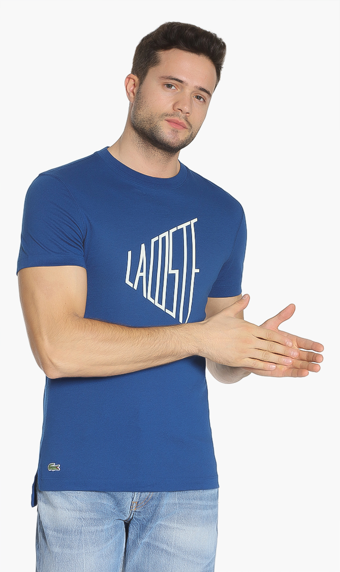 

LACOSTE Logo Graphic Regular Fit T-shirt