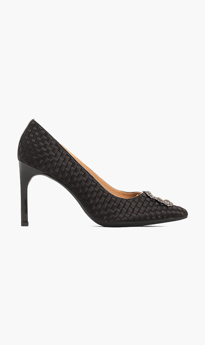 

Geox Faviola Woven Pumps