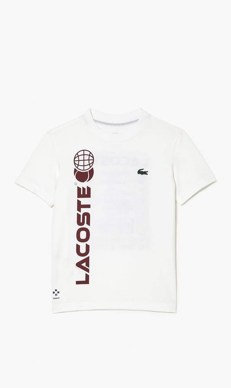 

Lacoste White Cotton Jersey Tennis T-shirt for Boys | The Deal Outlet