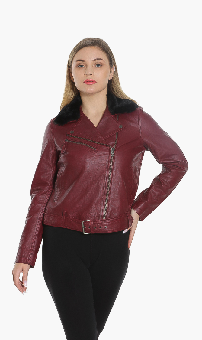 

Pepe Jeans Mariah Leather Jacket