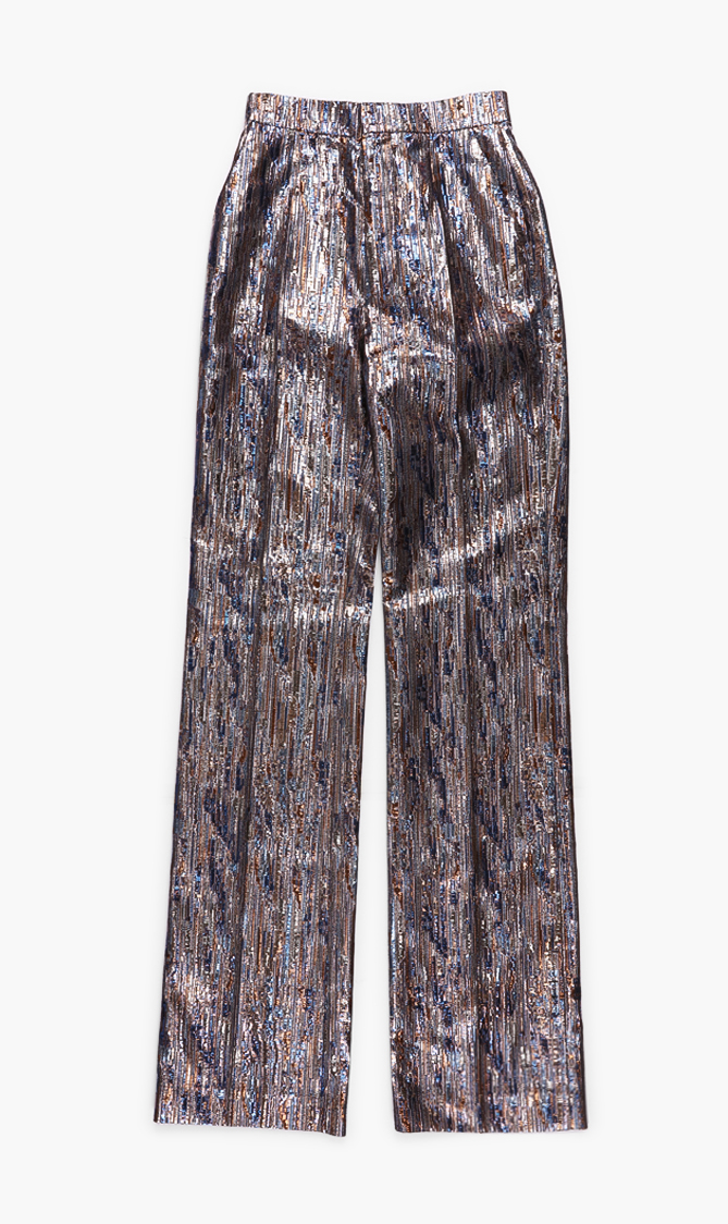 

Dsquared2 Straight Fit Lurex Pants