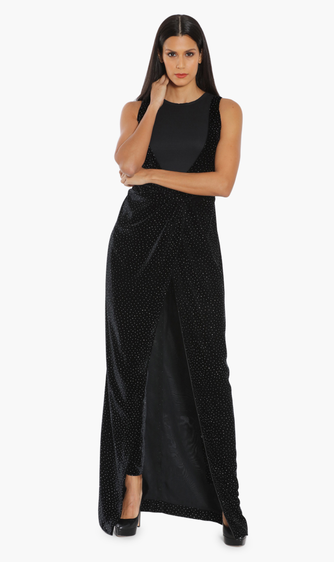 

Dsquared2 Glittery Wrap Dress
