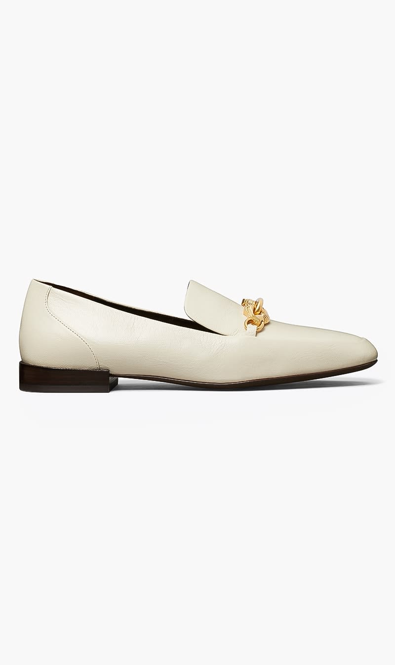 

Tory Burch Beige Jessa Loafer for Women | The Deal Outlet