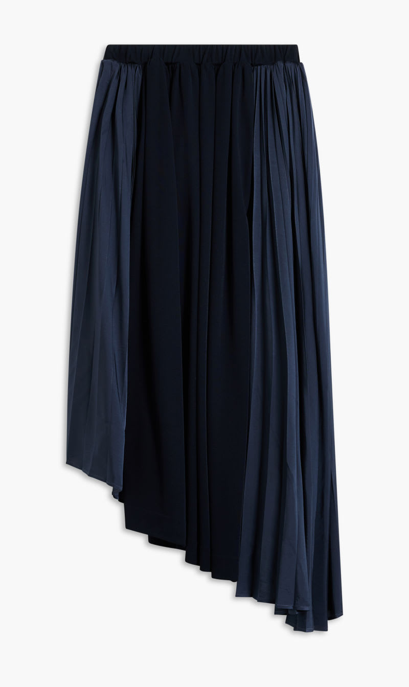 

Jil Sander Blue Skirt Crepe Fluid Viscose for Women | The Deal Outlet