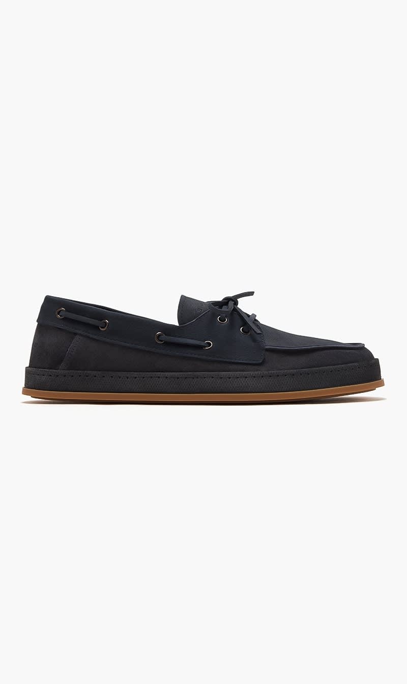 

Hogan Blue H683 Boat Shoes for Men | The Deal Outlet